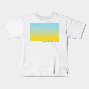 The Calif. Chicken Cafe T Shirt-Gradient Kids T-Shirt